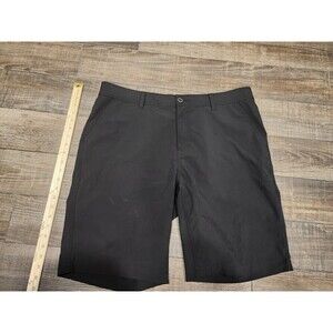 CoolKeep Flat Front Stretch Shorts Performance 3 Pocket Lite Quick Dry Mens 36